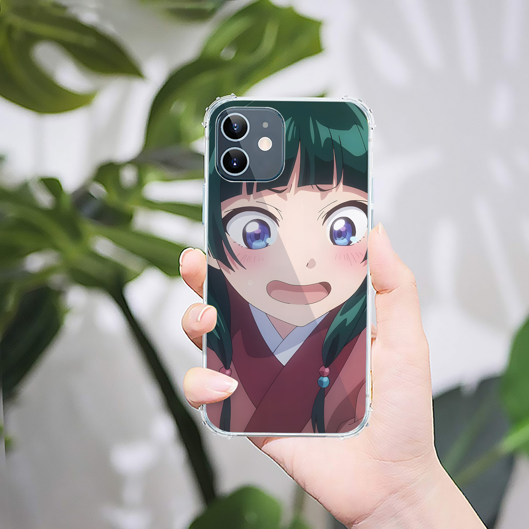 （画像用） 薬屋のひとりごと The Apothecary Diaries 【iPhone 12シリーズ対応】透明スマホケース（クリアソフトケース）